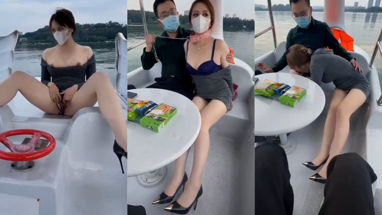 美杜莎大白天湖上丝袜美腿露出调教
